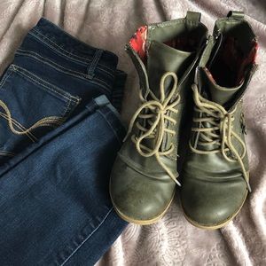 ✨Amazing American Rag Zip detail Booties Size 6